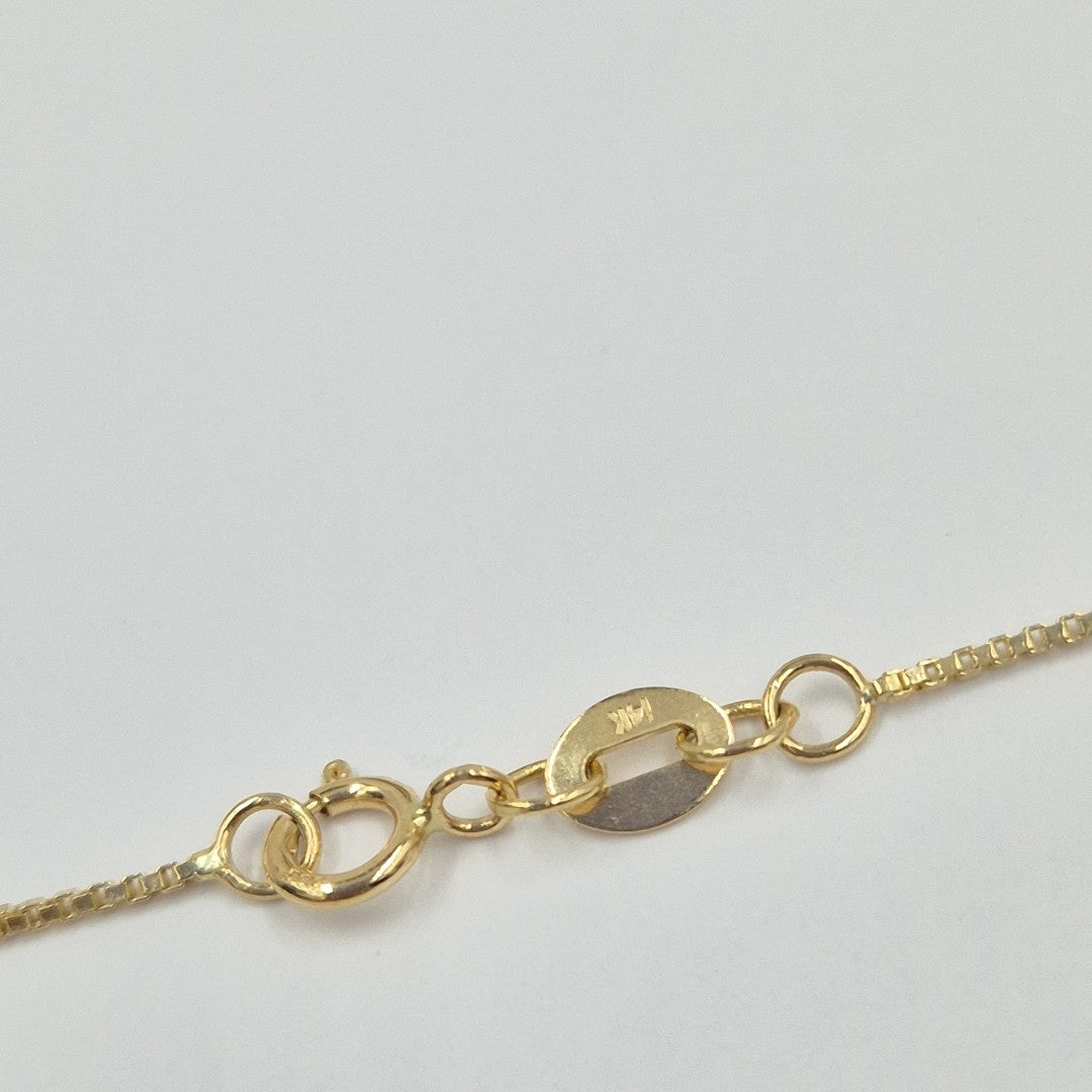 CADENA VENECIANO 14K 55 CM 2.4 GR (NUEVO)