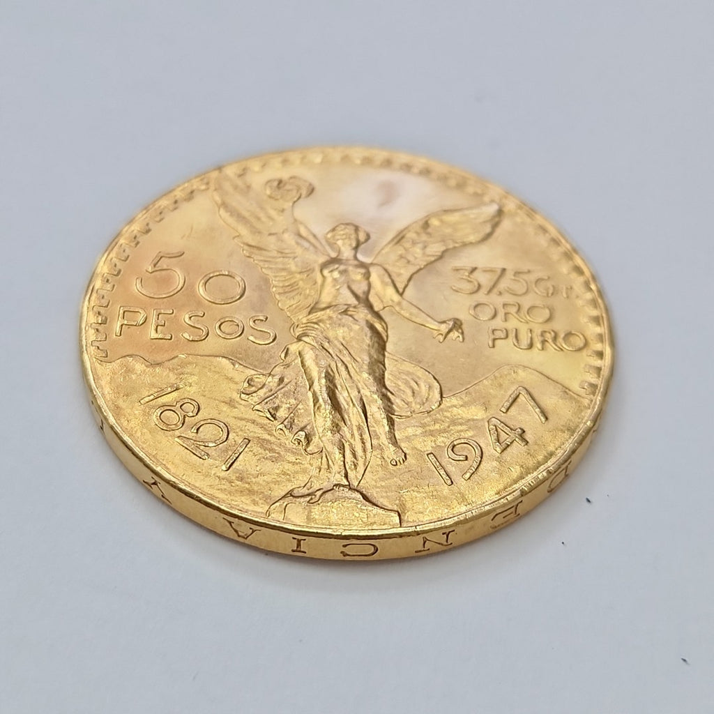 K1 41,60 GRMS 21 K IDENTIFICACIÓN MONEDA NOMINATIVA MONEDAS PESOS 50 PESOS (SEMINUEVO)
