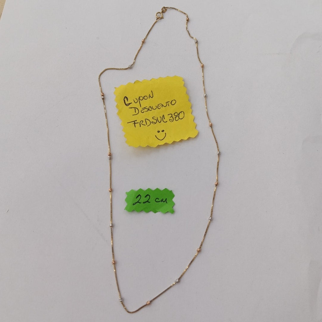 CADENA ORO 10 K 1.7 GRMS (SEMINUEVO)