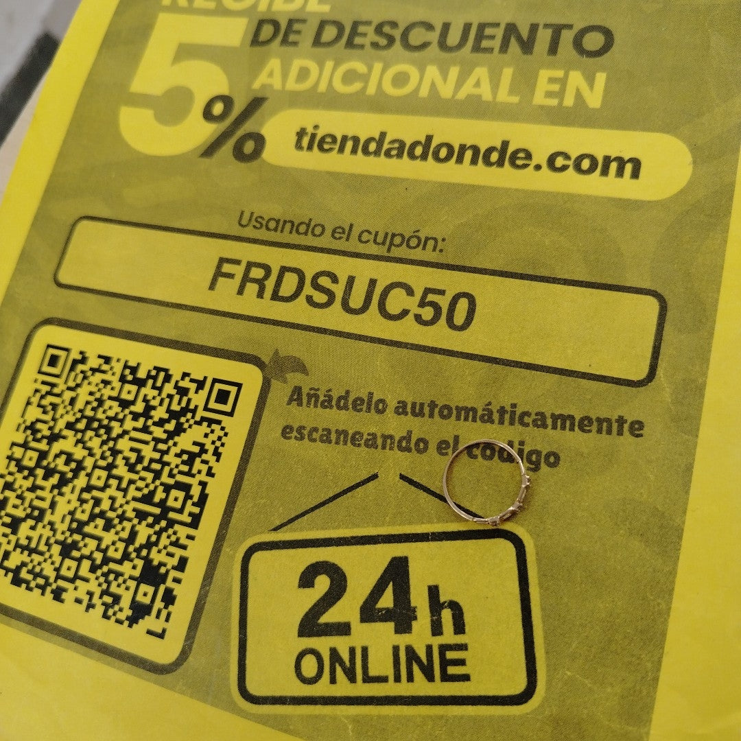 ANILLITO ORO 10 K 0.9 GRMS (SEMINUEVO)