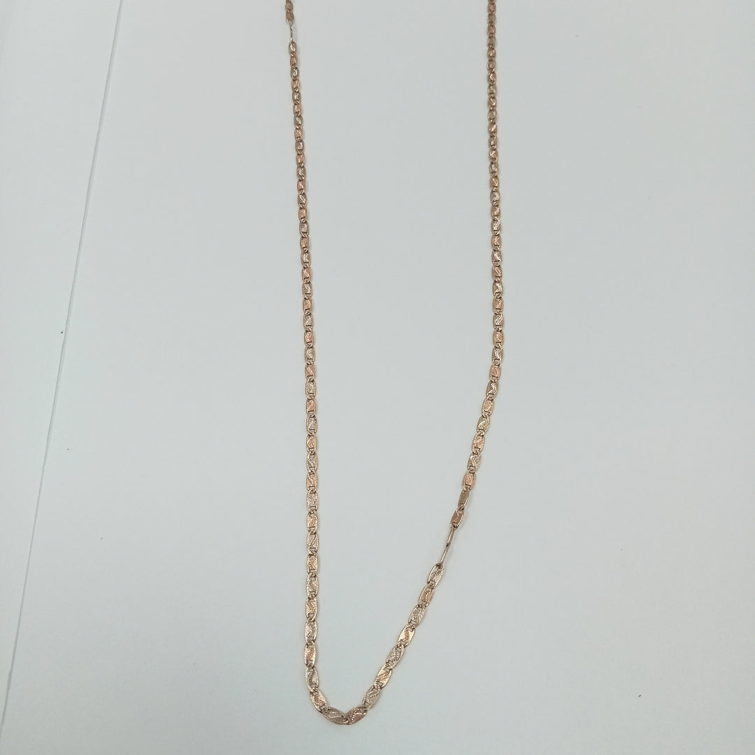 CADENA ORO COMBINADO 14 K 4.1 GRMS (SEMINUEVO)