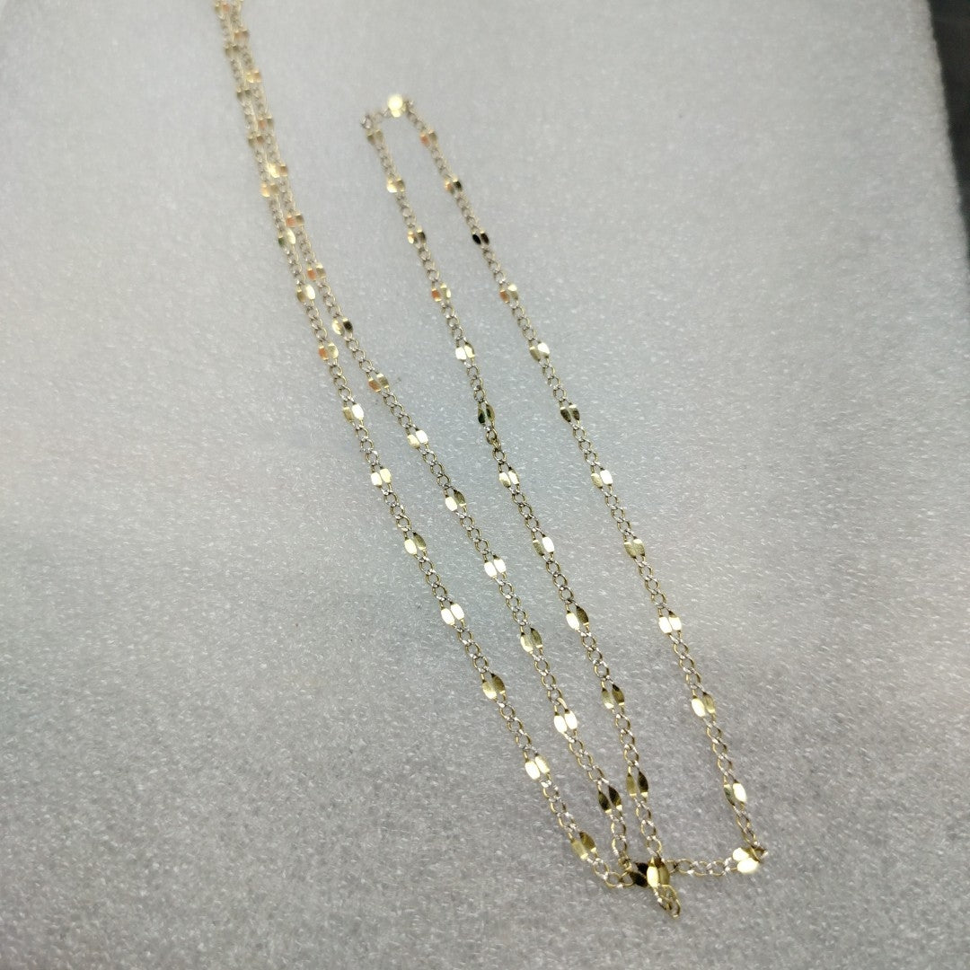 CADENA ORO 14 K 2,30 GRMS (SEMINUEVO)