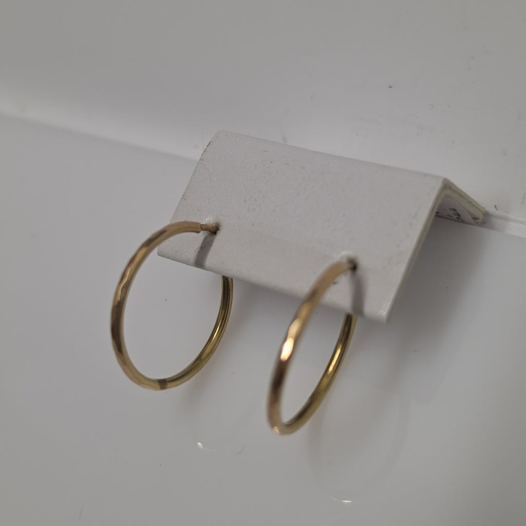 ARRACADAS PAR ORO 14 K 1.3 GRMS (SEMINUEVO)