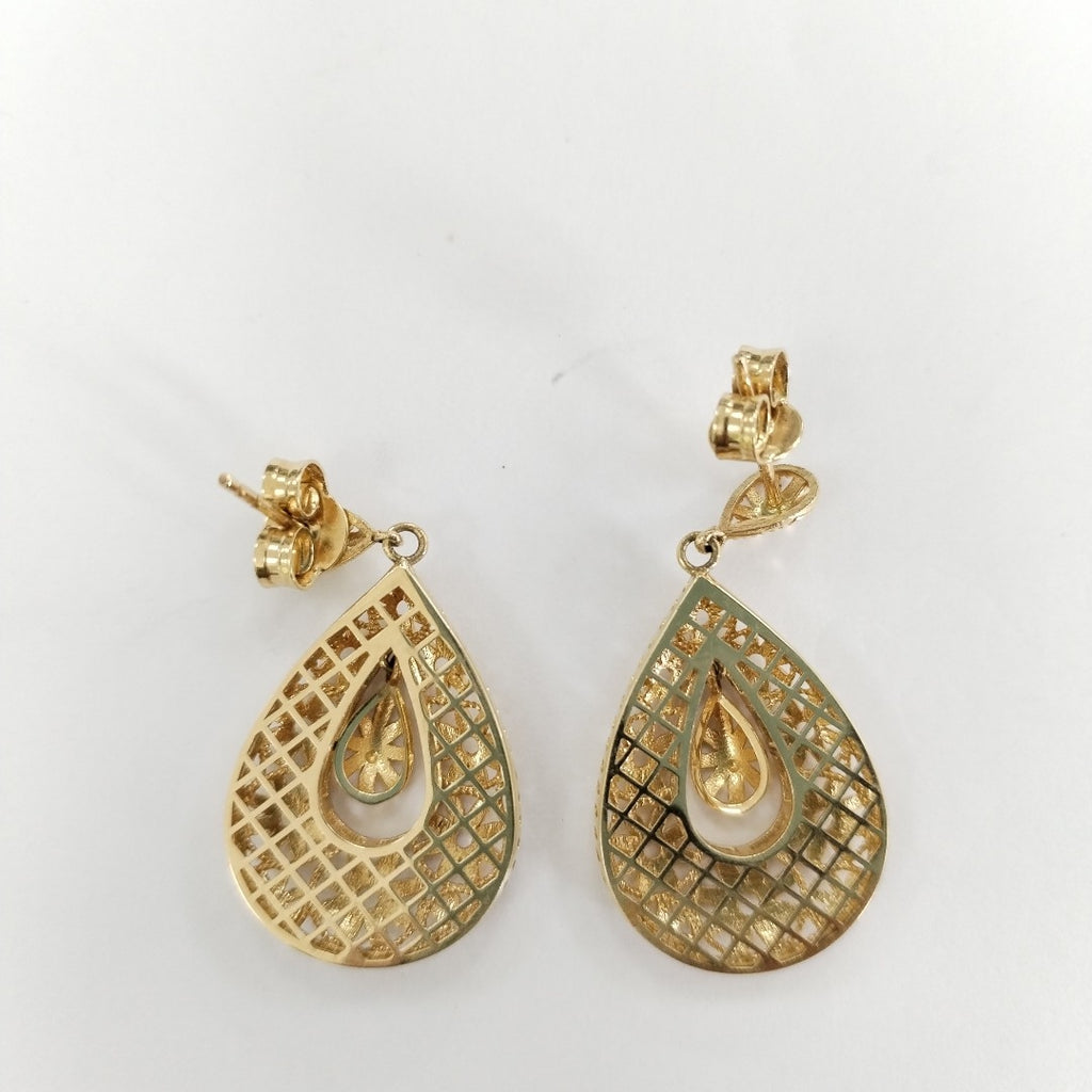BROQUELES PAR ORO 14 K 4.6 GRMS (SEMINUEVO)
