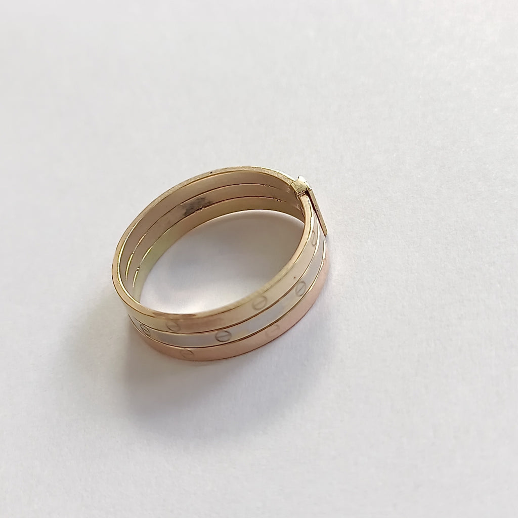 ANILLO ORO 10 K 4.1 GRMS (SEMINUEVO)