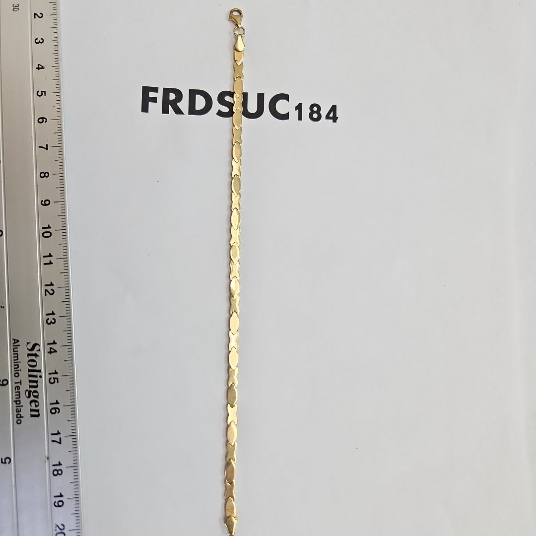 PULSERA ORO 14 K 3.8 GRMS (SEMINUEVO)