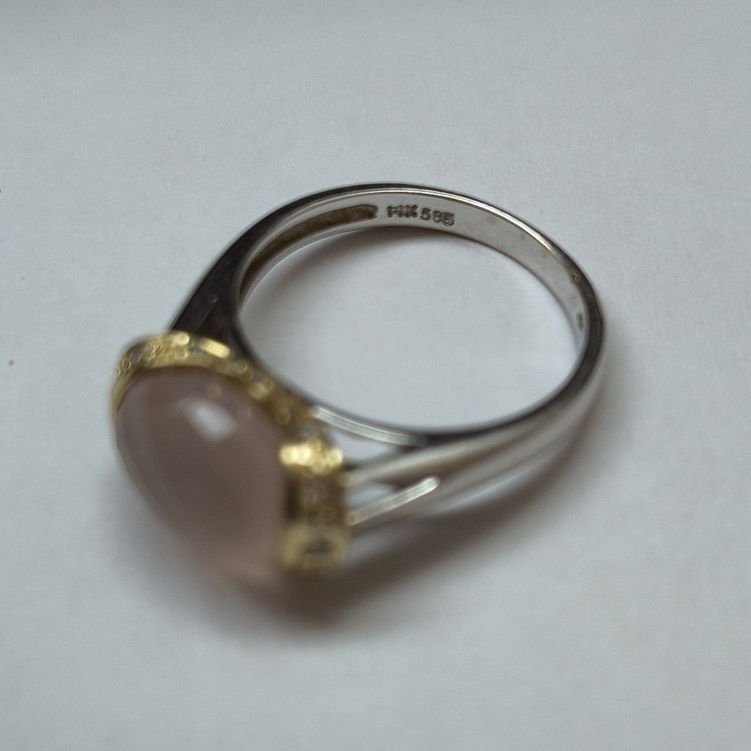 ANILLITO ORO BLANCO 14 K 3.7 GRMS (SEMINUEVO)