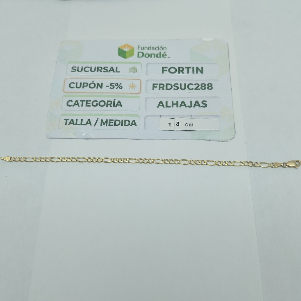 PULSERA ORO 14 K 3 GRMS (SEMINUEVO)