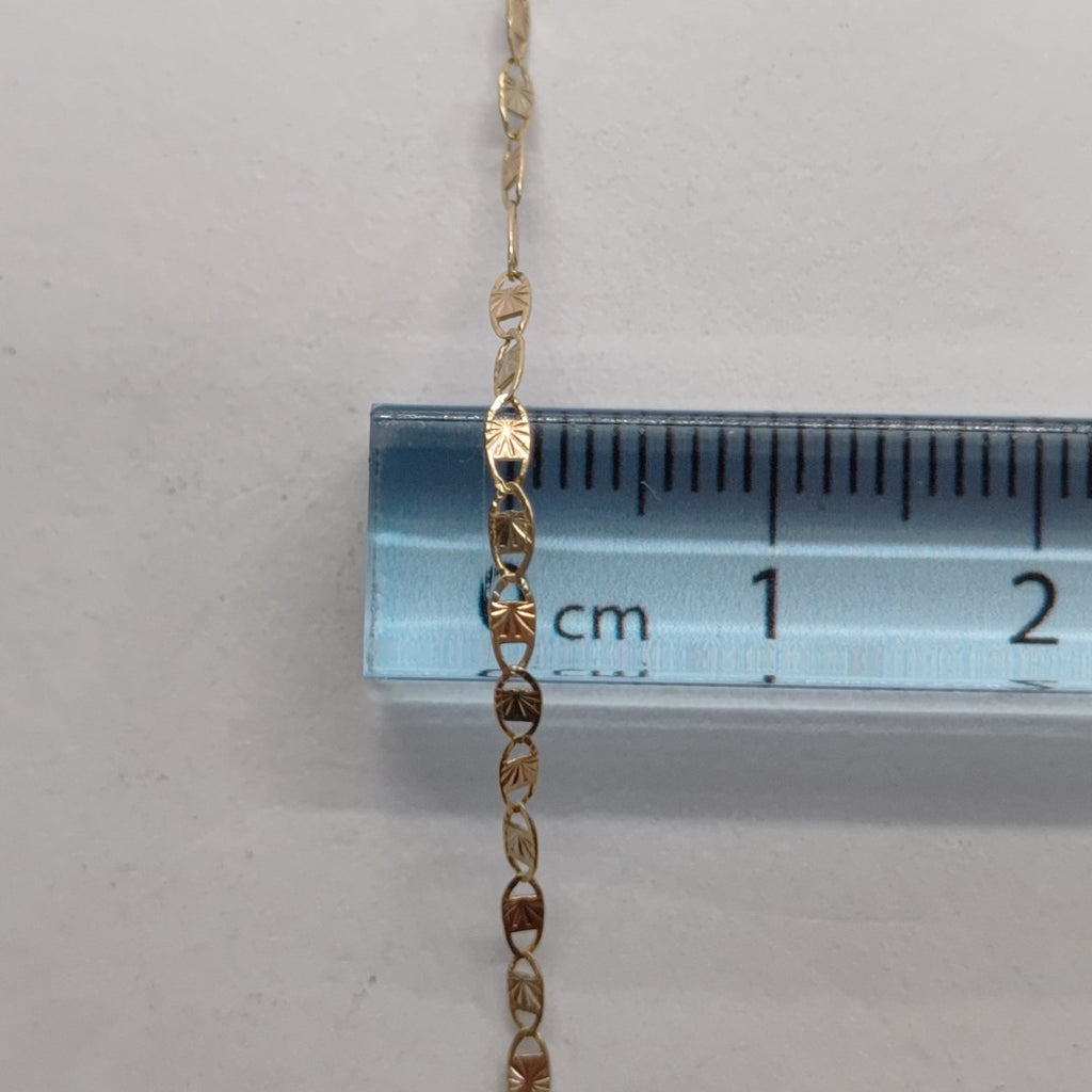 CADENA ORO COMBINADO 10 K 2,00 GRMS (SEMINUEVO)