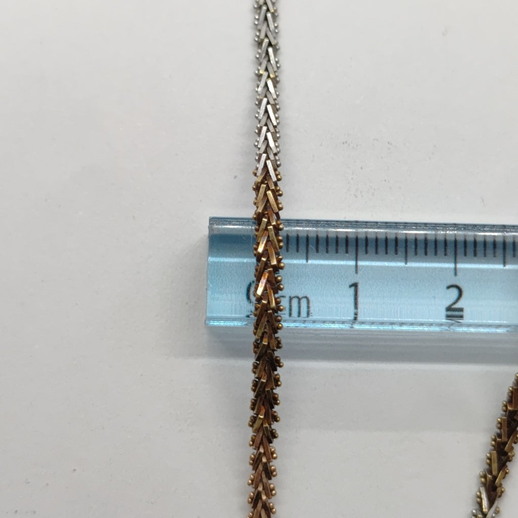 GARGANTILLA ORO,ORO COMBINADO 14 K 13,50 GRMS (SEMINUEVO)