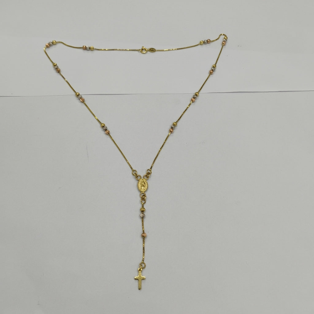 GARGANTILLA ORO COMBINADO 14 K 5,70 GRMS (SEMINUEVO)