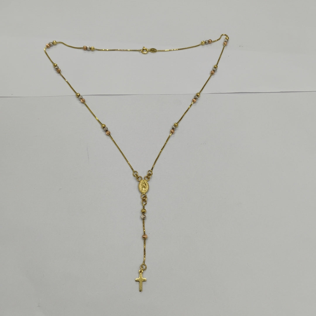 GARGANTILLA ORO COMBINADO 14 K 5,70 GRMS (SEMINUEVO)