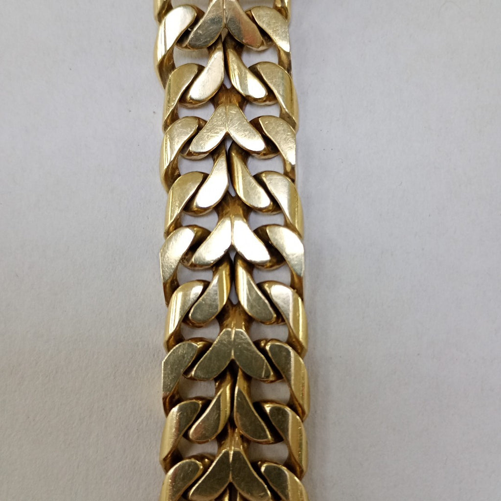 ESCLAVA,PULSERA ORO 14 K 82,60 GRMS (SEMINUEVO)