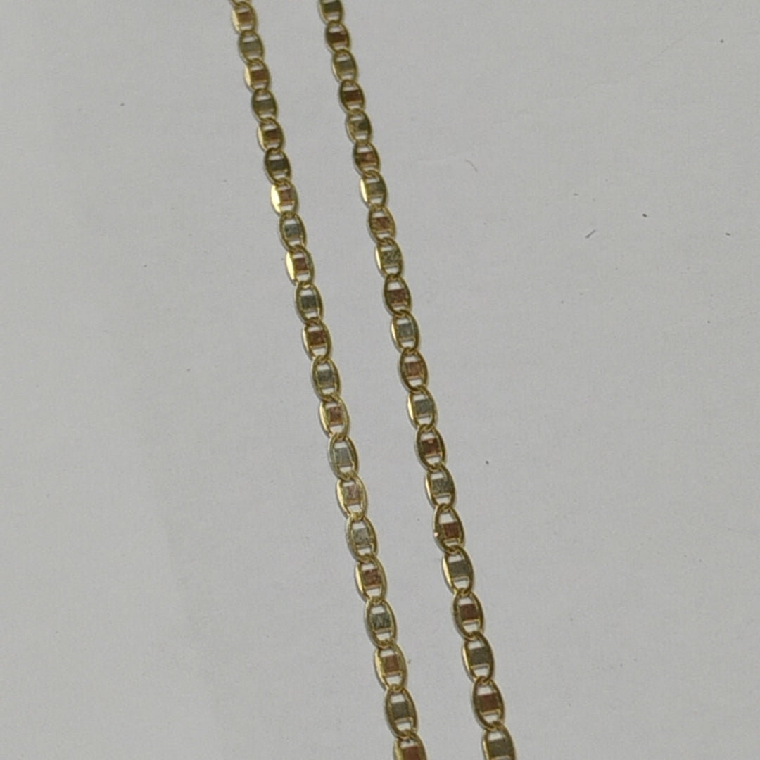 CADENA ORO COMBINADO 14 K 1,70 GRMS (SEMINUEVO)
