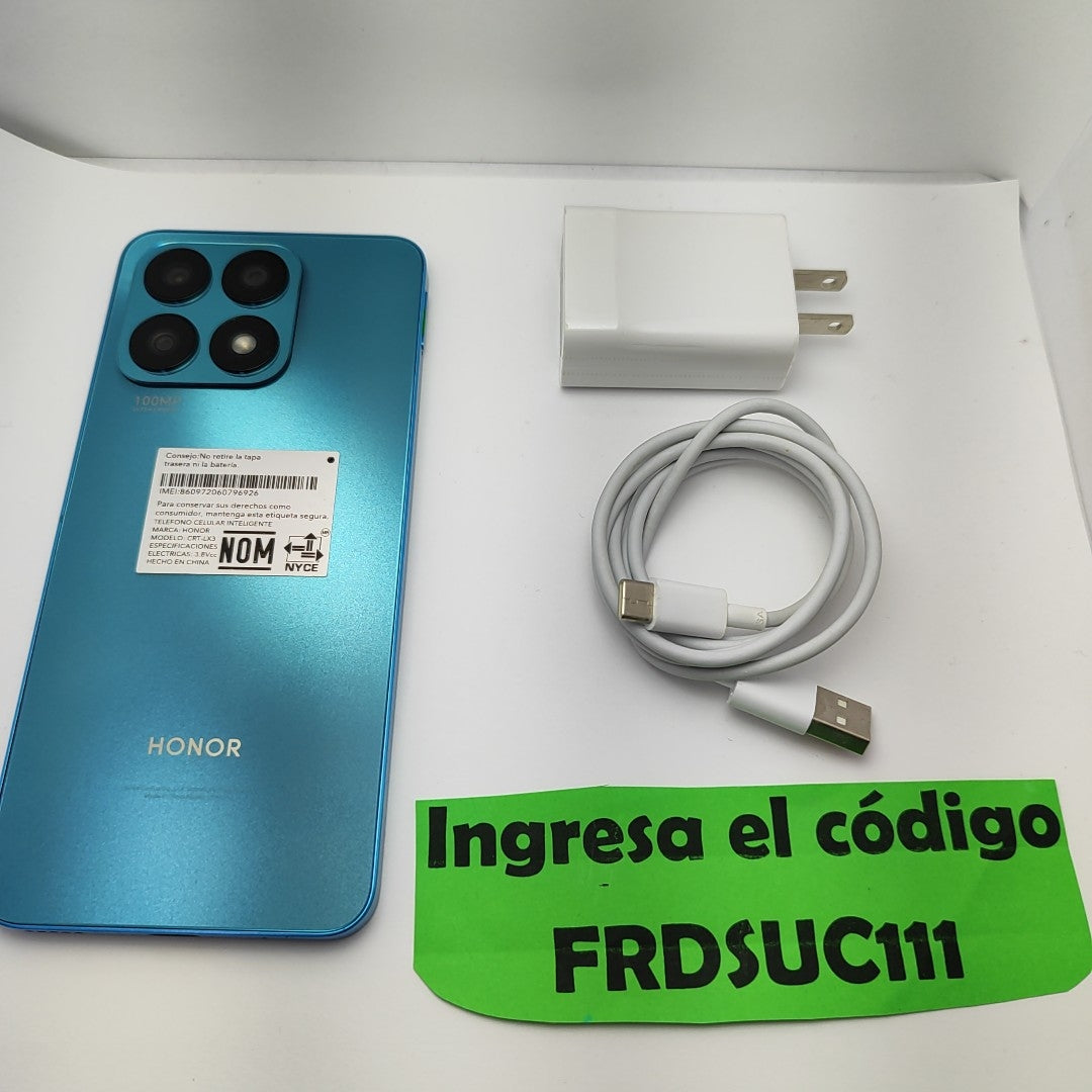 CELULAR HONOR X8A CRT-LX3 (2023) 128 GB 8 GB RAM (SEMINUEVO)