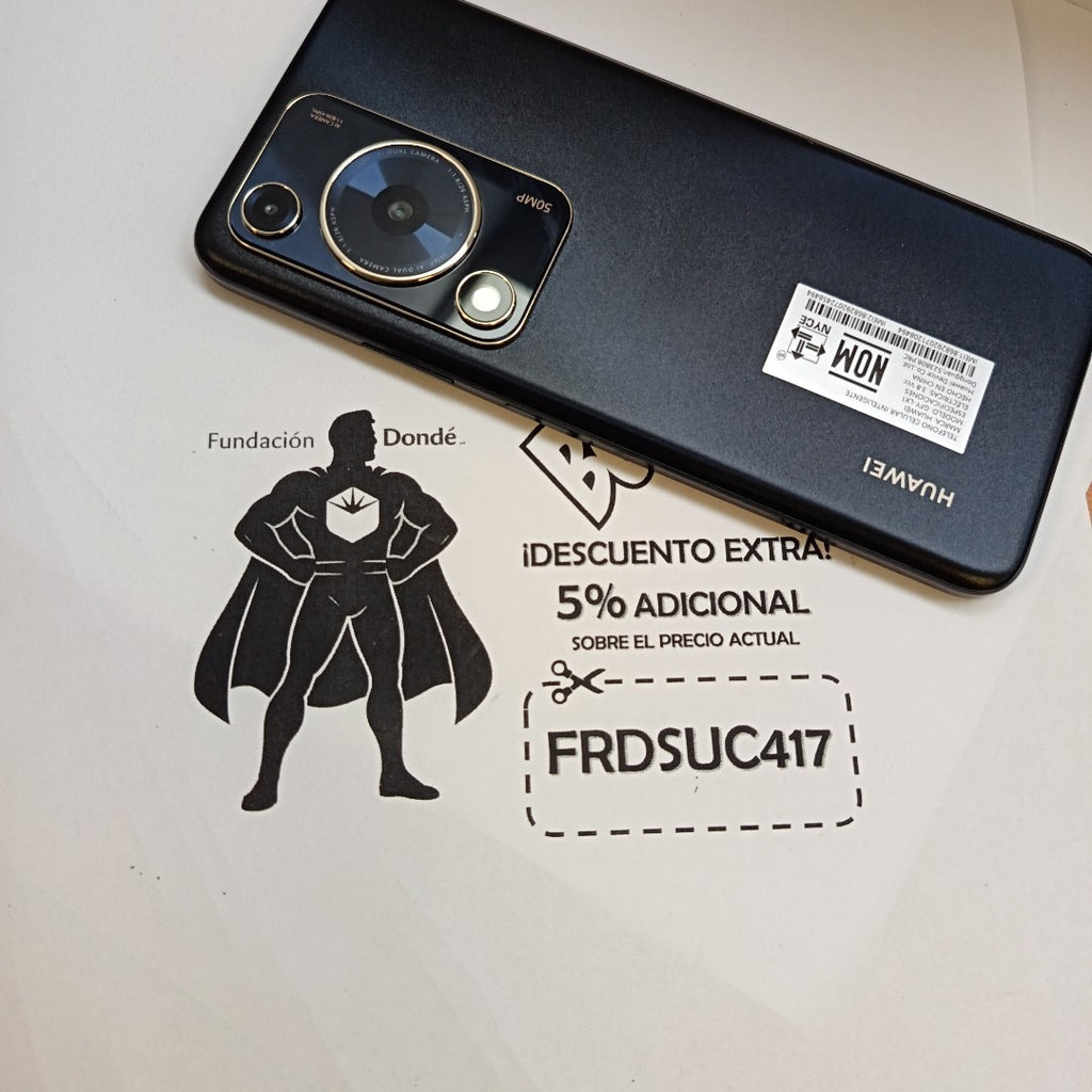 CELULAR HUAWEI NOVA Y72S GFY-LX1 (2024) 128 GB 8 GB RAM (SEMINUEVO)