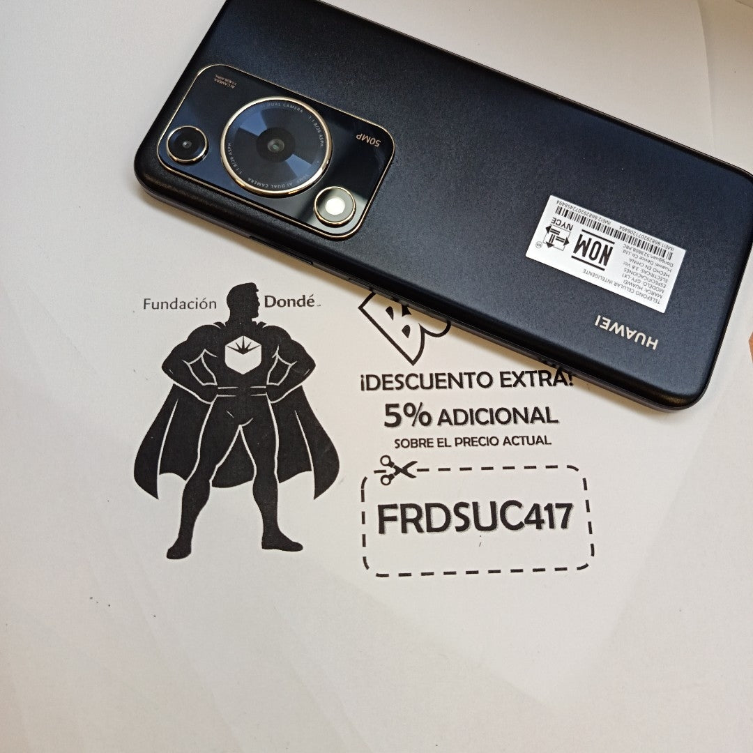 CELULAR HUAWEI NOVA Y72S GFY-LX1 (2024) 128 GB 8 GB RAM (SEMINUEVO)