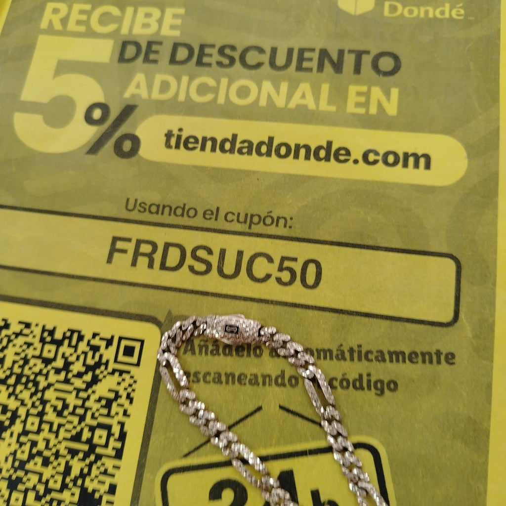 PULSERA ORO 10 K 6.9 GRMS (SEMINUEVO)