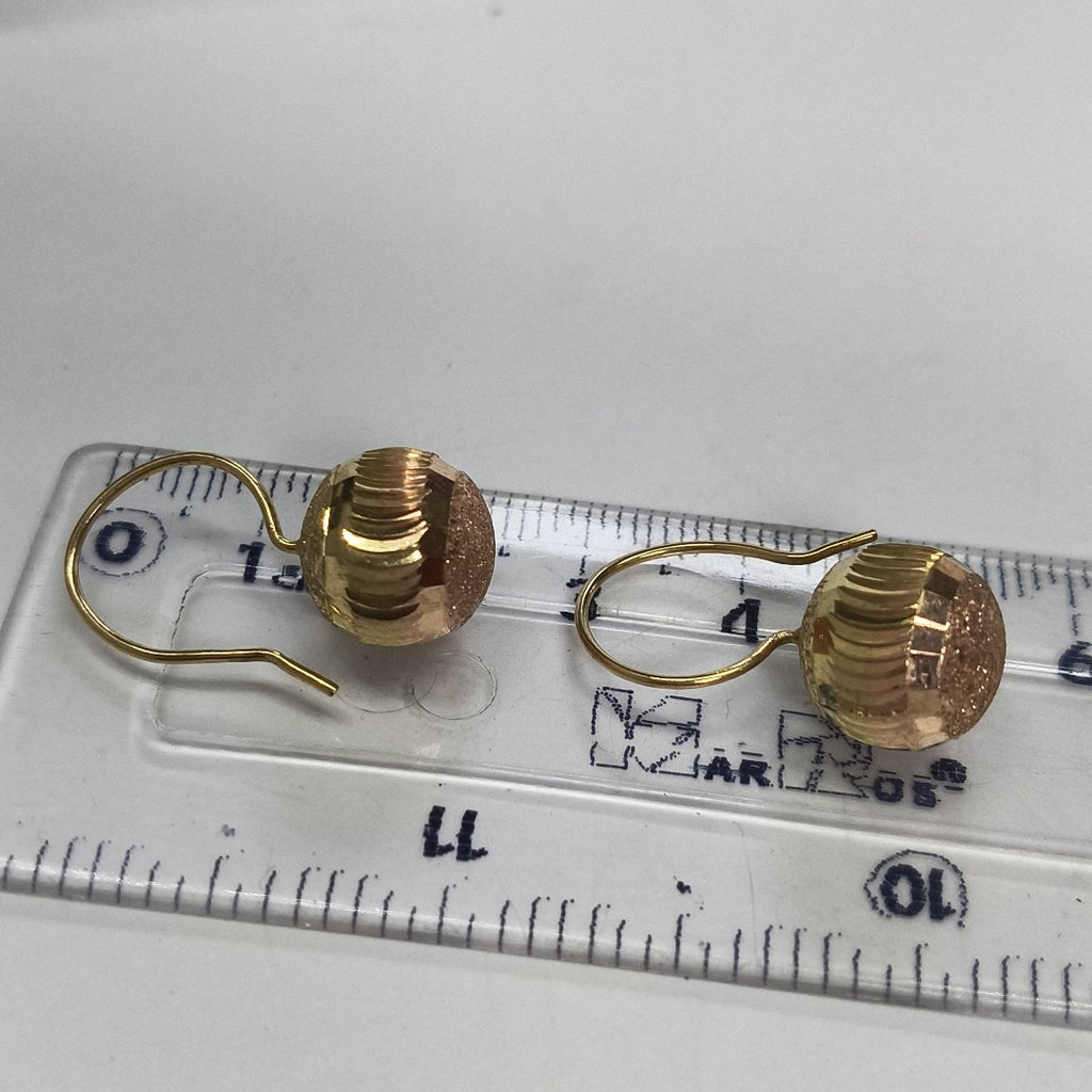 ARETES PAR ORO 10 K 2,70 GRMS (SEMINUEVO)