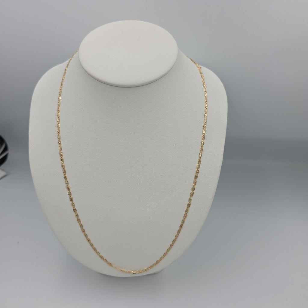 CADENA ORO,ORO COMBINADO 10 K 5,00 GRMS (SEMINUEVO)