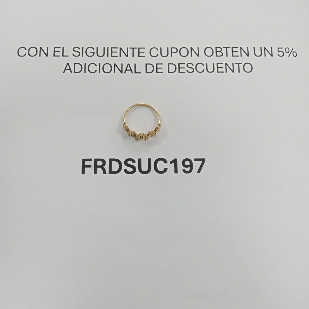 ANILLOS DAMA ORO 14K 2.1 (NUEVO)