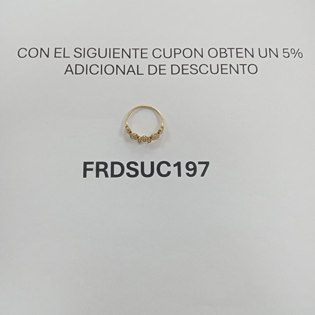 ANILLOS DAMA ORO 14K 2.1 (NUEVO)