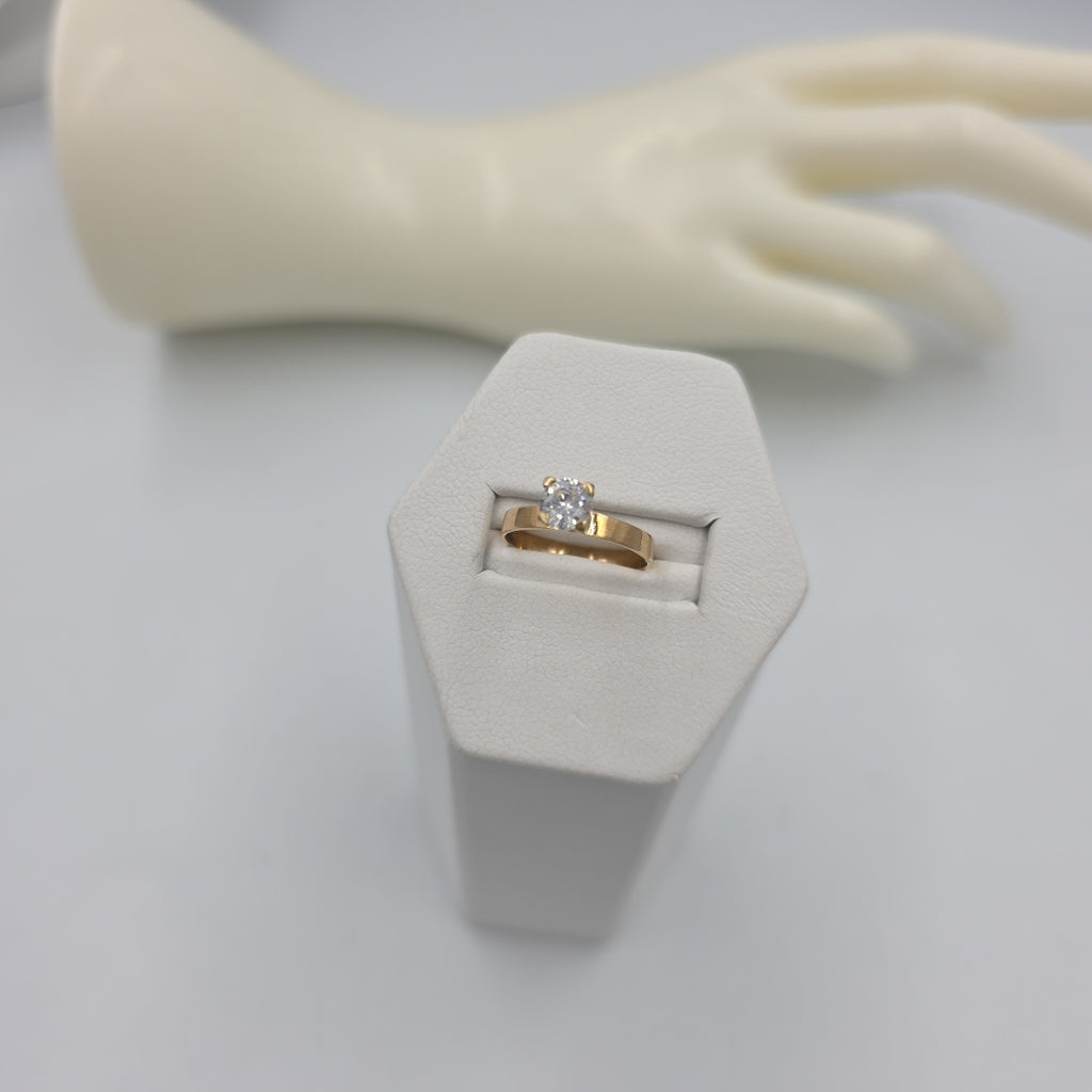 SOLITARIO ORO 14 K 1.3 GRMS (SEMINUEVO)
