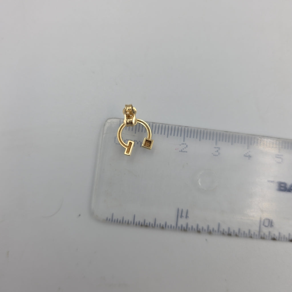 BROQUELES PAR ORO, ORO COMBINADO 14 K 1.3 GRMS (SEMINUEVO)