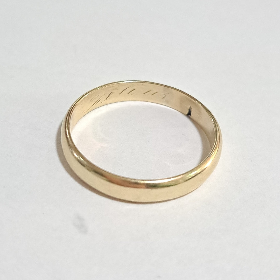 ARGOLLA ORO 14 K 3,30 GRMS (SEMINUEVO)
