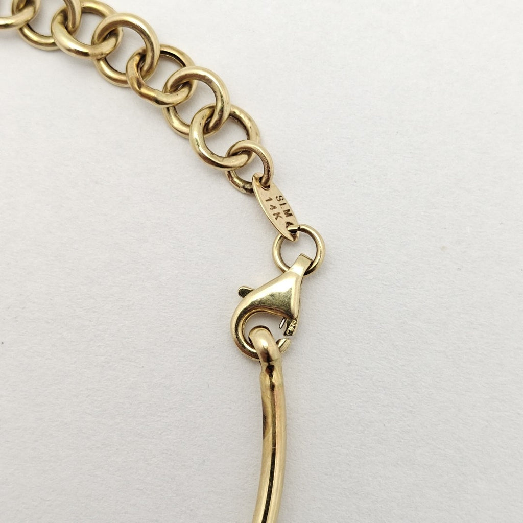 PULSERA ORO 14 K 5.6 GRMS (SEMINUEVO)