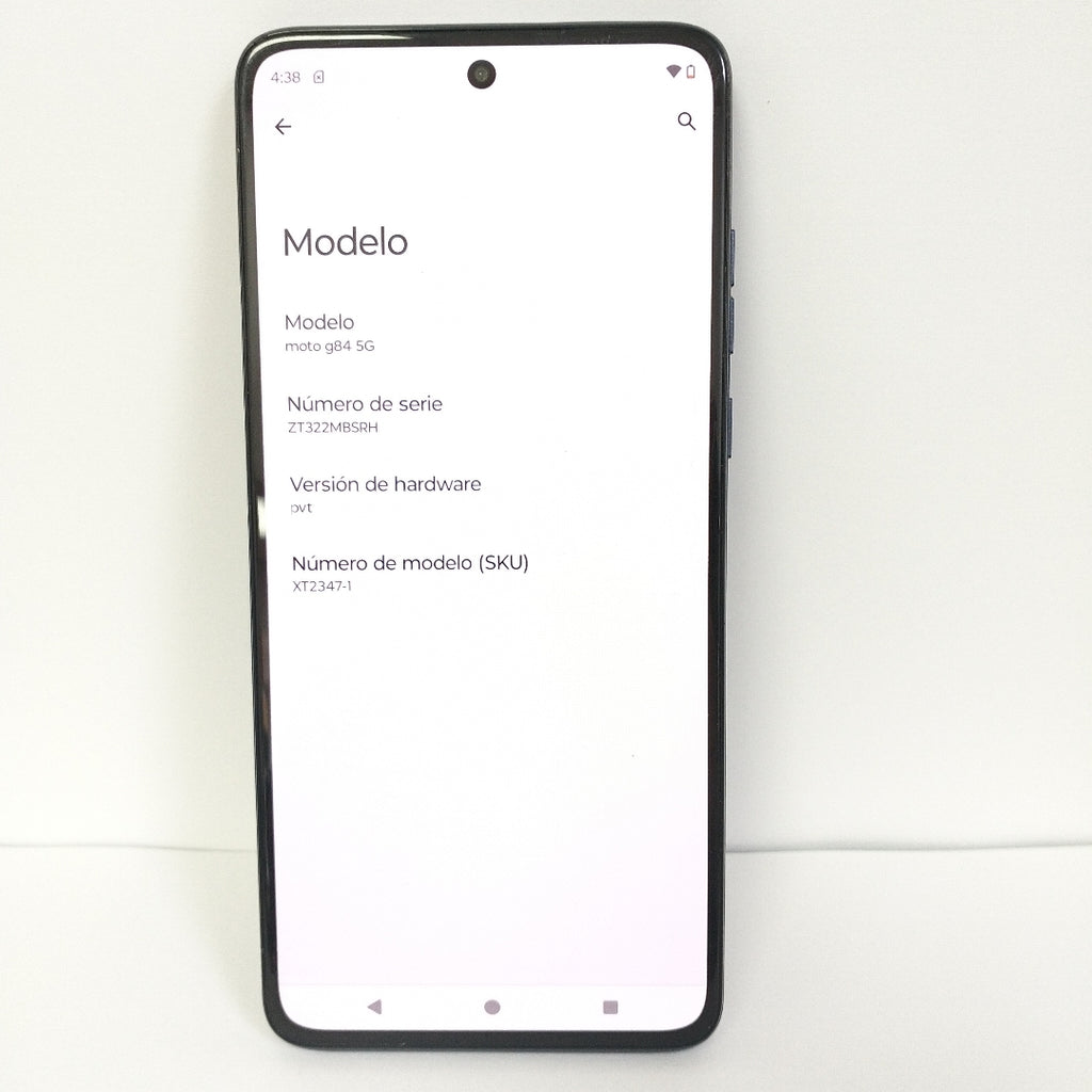 CELULAR MOTOROLA MOTO G84 XT2347-1 (2023) 256 GB 8 GB RAM (SEMINUEVO)