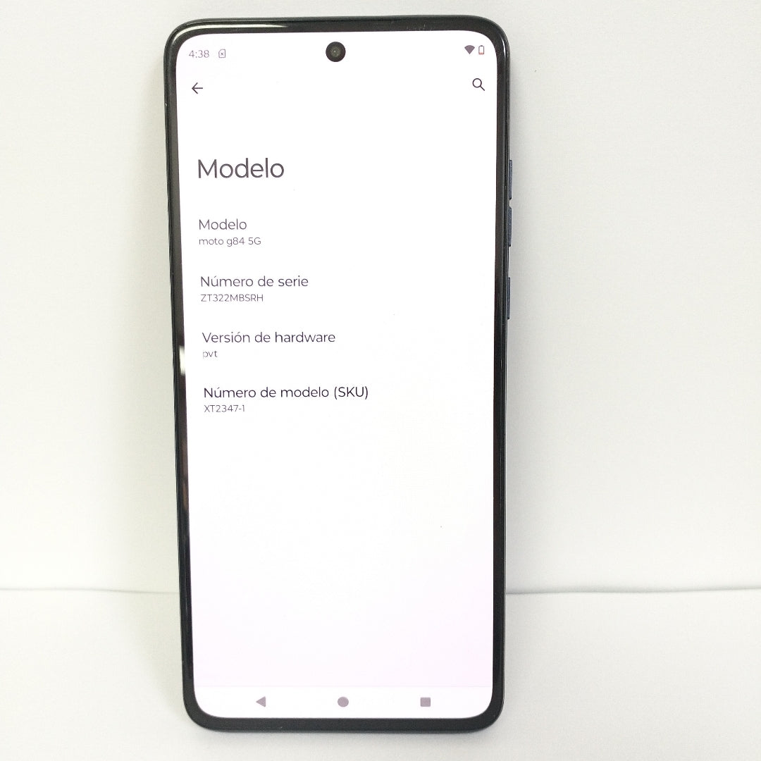 CELULAR MOTOROLA MOTO G84 XT2347-1 (2023) 256 GB 8 GB RAM (SEMINUEVO)