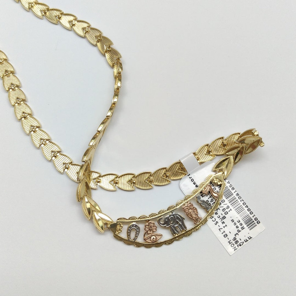 GARGANTILLA ORO 14 K 17.3 GRMS (SEMINUEVO)