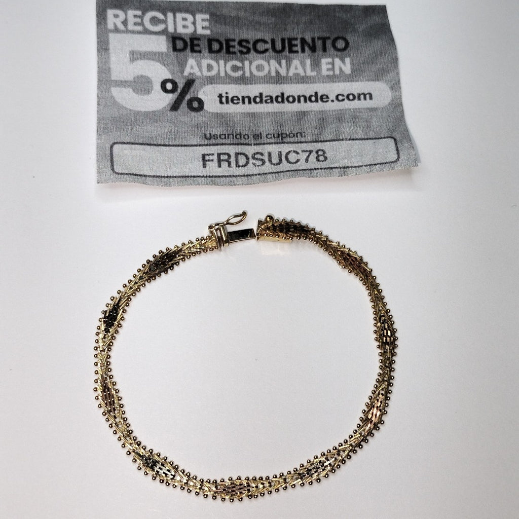 PULSERA ORO 14 K 8.2 GRMS (SEMINUEVO)