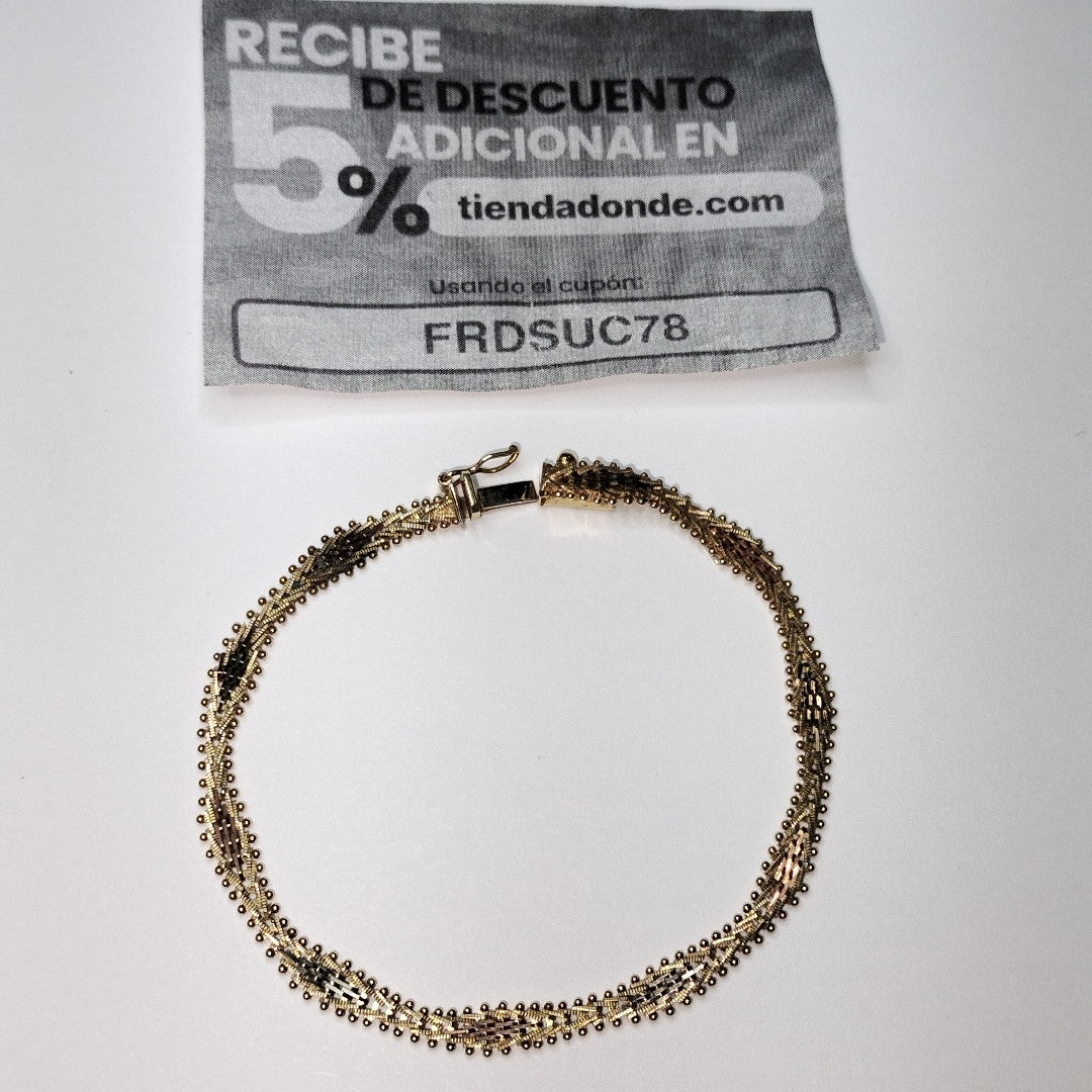 PULSERA ORO 14 K 8.2 GRMS (SEMINUEVO)