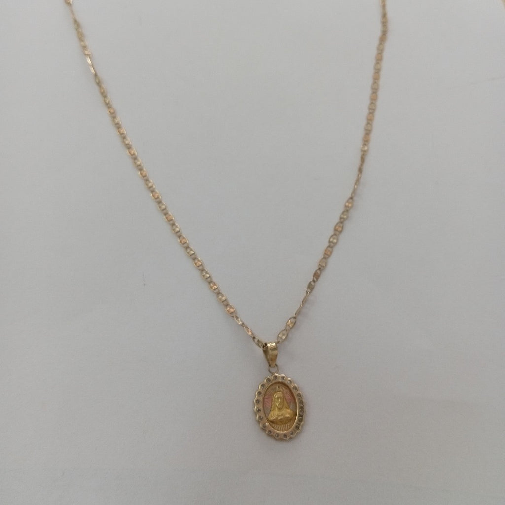 CADENA, DIJE ORO 10 K 3.5 GRMS (SEMINUEVO)