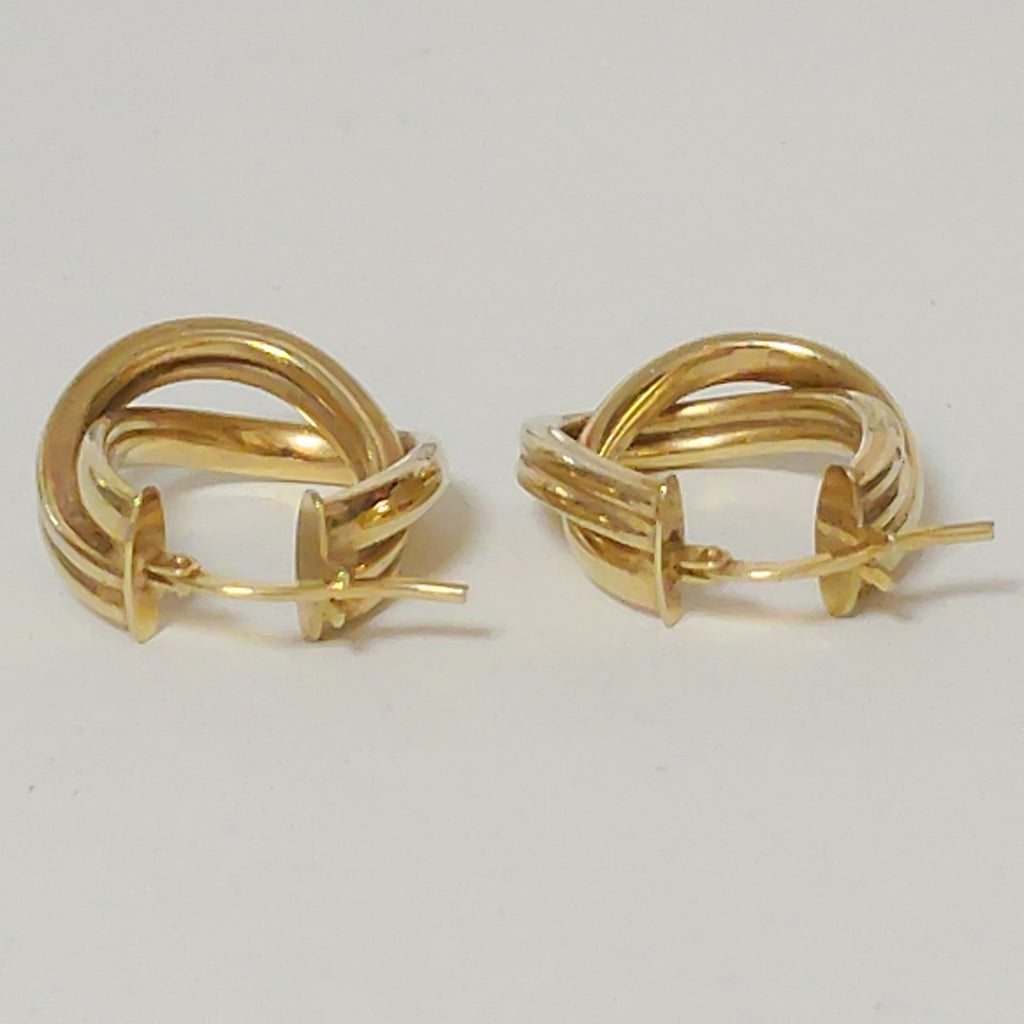 ARRACADAS PAR ORO 10 K 2,90 GRMS (SEMINUEVO)
