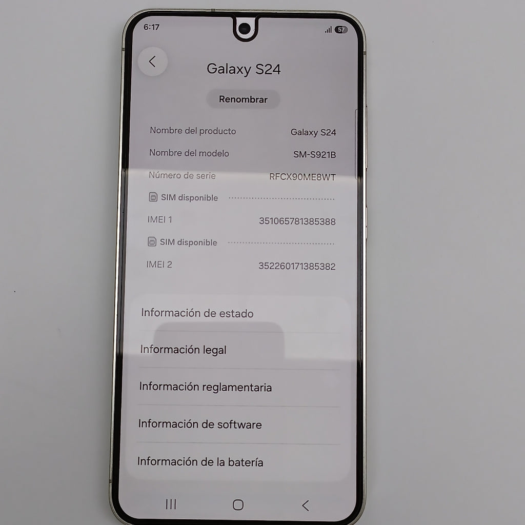 CELULAR SAMSUNG GALAXY S24 SM-S921B (2024) 256 GB 8 GB RAM