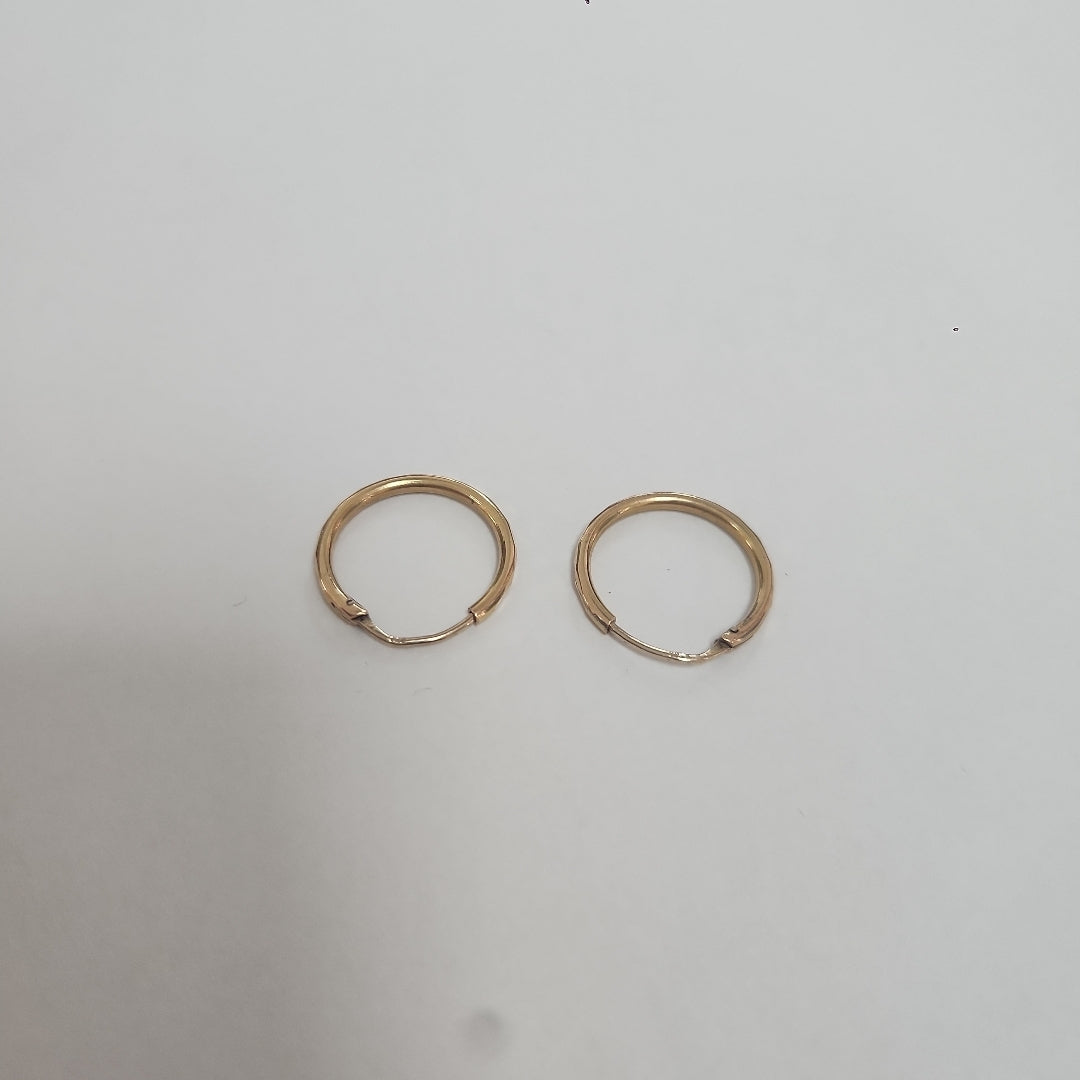 ARRACADAS PAR ORO 14 K 1,20 GRMS (SEMINUEVO)