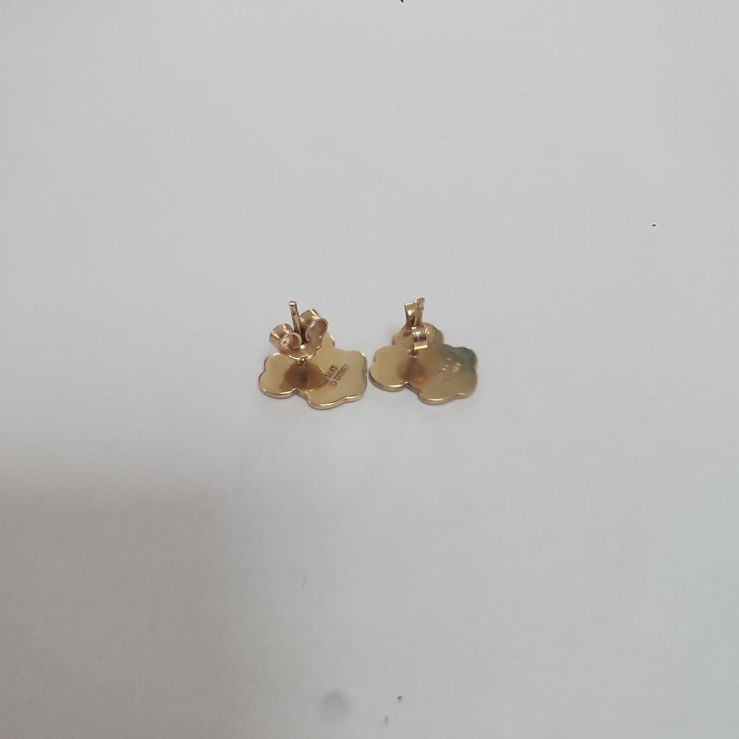 BROQUELES PAR ORO 14 K 3,10 GRMS (SEMINUEVO)