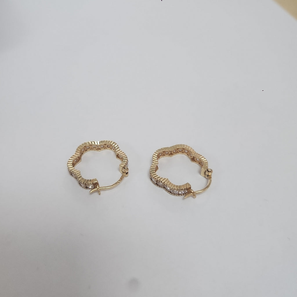 ARRACADAS PAR ORO 14 K 5,30 GRMS (SEMINUEVO)