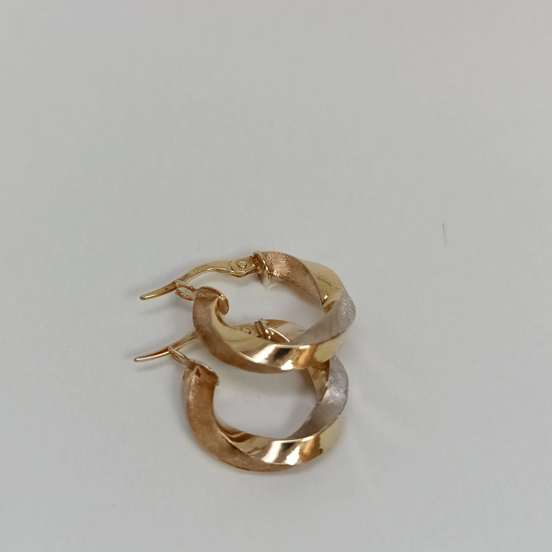 ARETES PAR ORO 10 K 1.5 GRMS (SEMINUEVO)