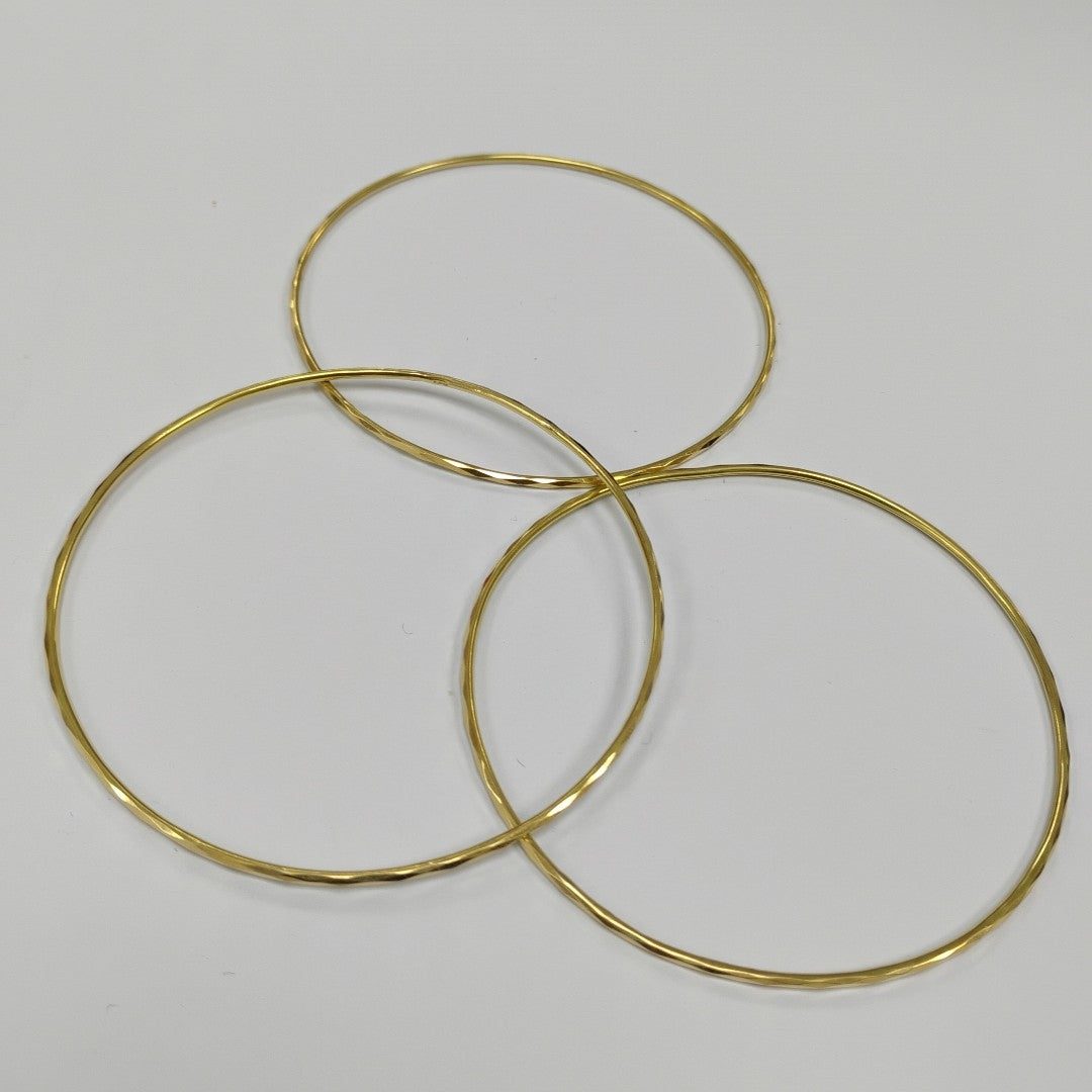 PULSERA RIGIDA ORO 14 K 9 GRMS (SEMINUEVO)