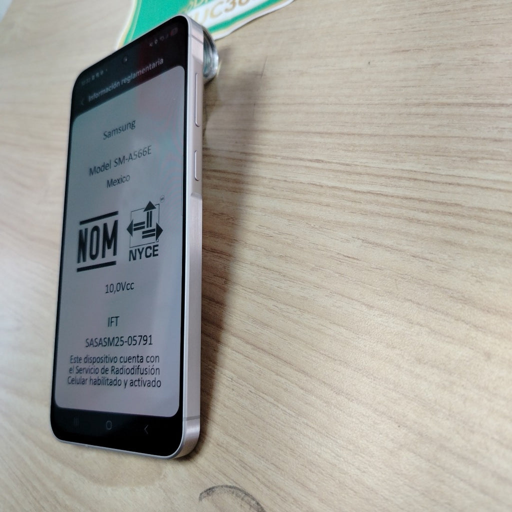CELULAR SAMSUNG GALAXY A56 SM-A566B (2025) 256 GB 8 GB RAM (SEMINUEVO)