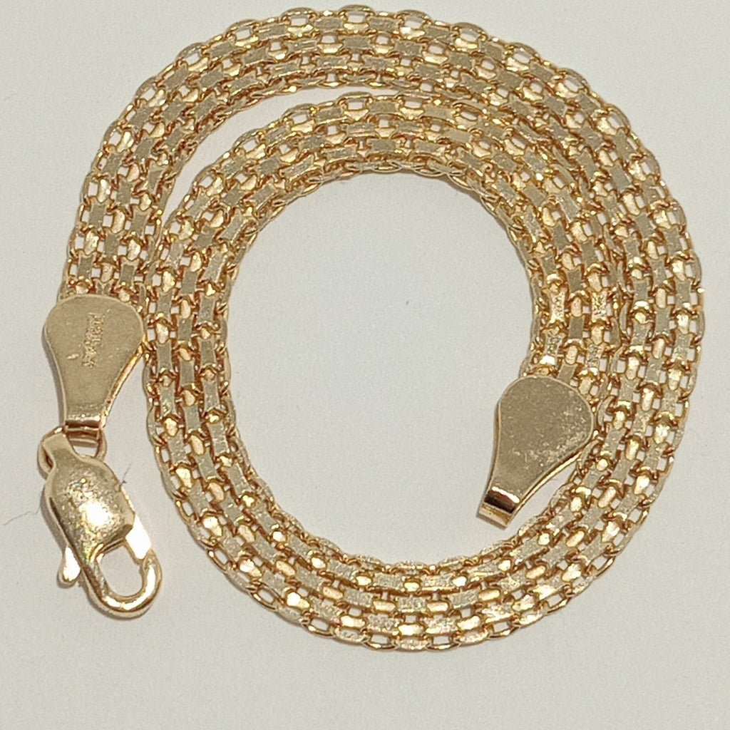PULSERA ESPECIAL 14K 18 CM 4.7 GR (NUEVO)