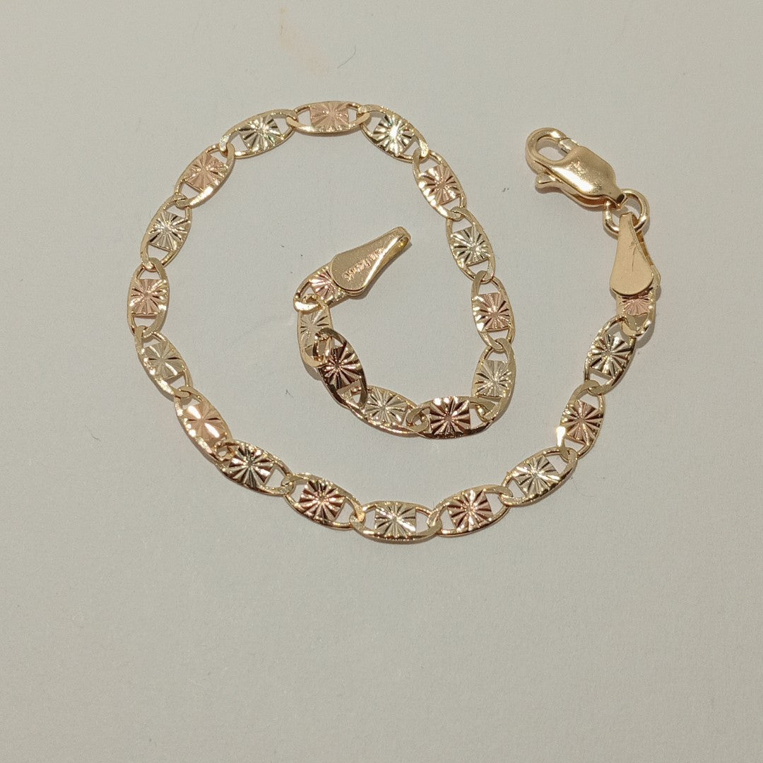 PULSERA GUCHI 14K 18 CM 2.8 GR (NUEVO)