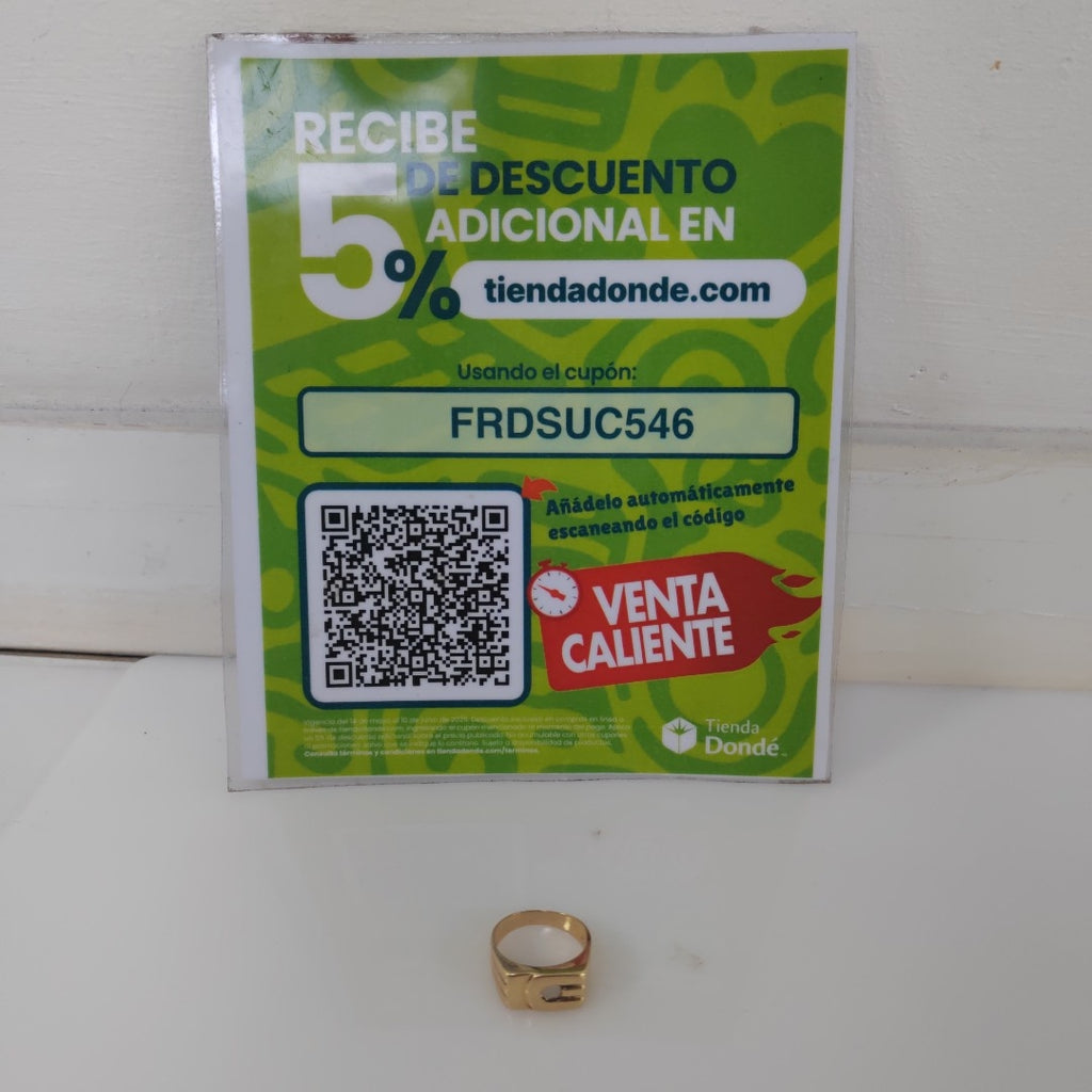 ANILLO ORO 14 K 5,20 GRMS (SEMINUEVO)