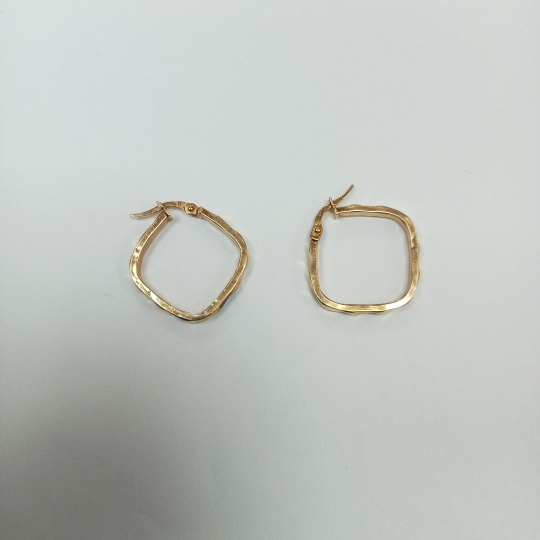 ARRACADAS PAR ORO 14 K 1,60 GRMS (SEMINUEVO)