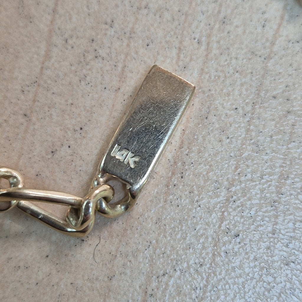 ESCLAVA ORO 14 K 13,10 GRMS (SEMINUEVO)