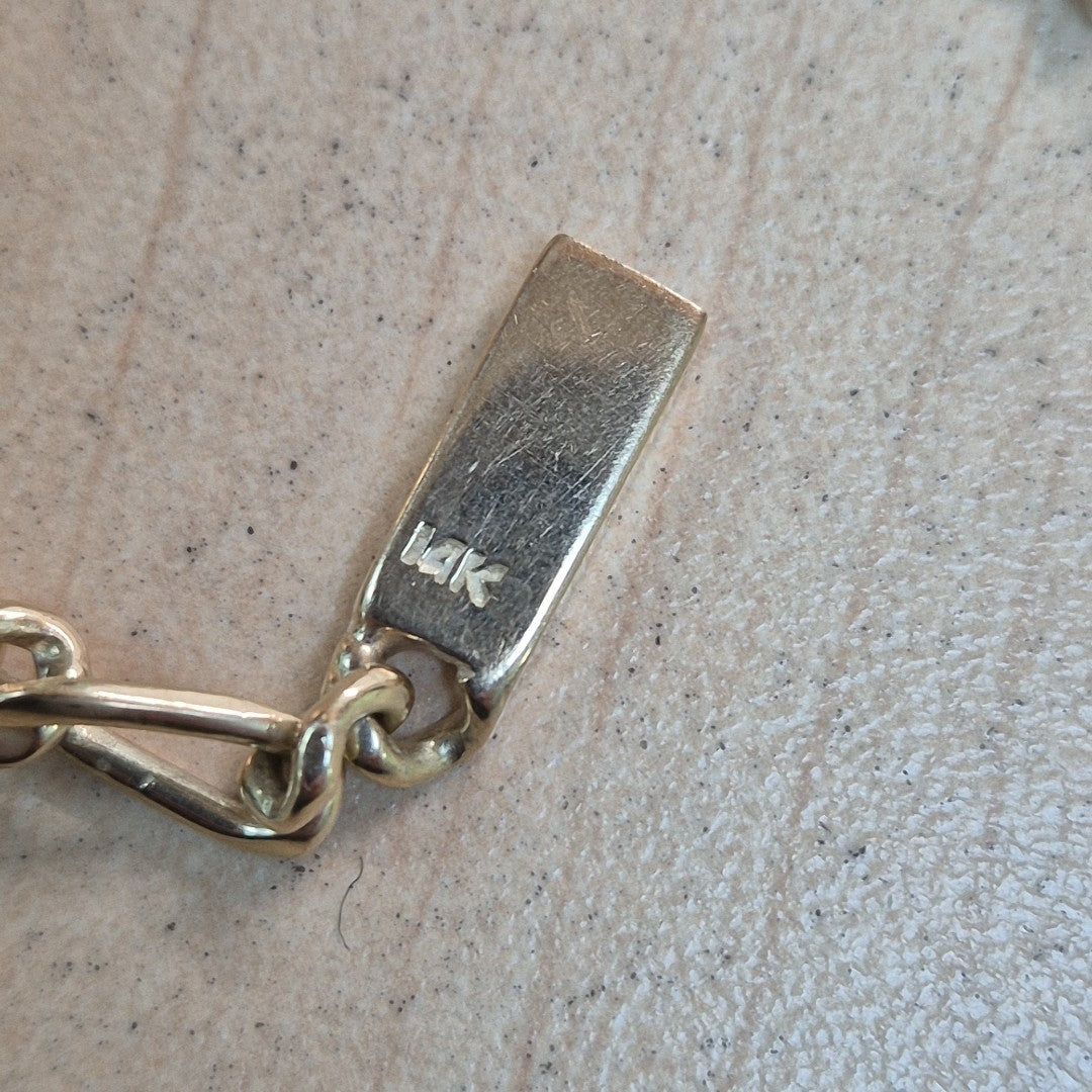 ESCLAVA ORO 14 K 13,10 GRMS (SEMINUEVO)